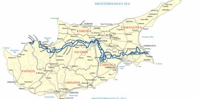 Universidade europea Chipre mapa
